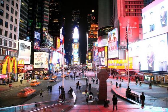 'New York City, Manhattan, Theatre District, Times Square' - Νέα Υόρκη
